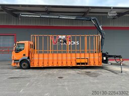 DAF LF 55.280 4x2 BL Pritsche mit FASSI LK & Glastr.