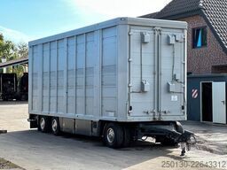 MENKE-JANZEN 2.Stock Viehanhänger * Hubdach* Tränke* 39m²
