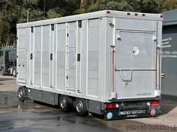 MENKE-JANZEN 2.Stock Viehanhänger * Hubdach* Tränke* 39m²