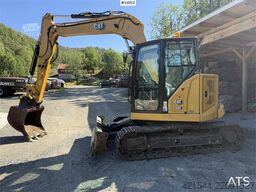Caterpillar 308CR excavator for sale with lots of equipment