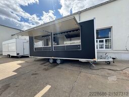 Imbissanhänger, Imbisswagen, XXL Grillwagen