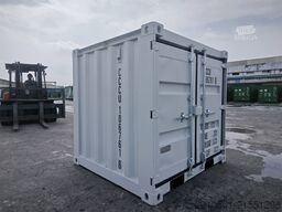 6 Fuß Seecontainer / Anthrazit Lichtgrau / Minicontainer /Baucontainer