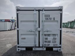 6 Fuß Seecontainer / Anthrazit Lichtgrau / Minicontainer /Baucontainer