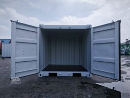 6 Fuß Seecontainer / Anthrazit Lichtgrau / Minicontainer /Baucontainer