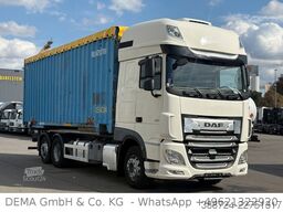 DAF XF480*Kipphydraulik* Wechselbrücke*Hinterkipper