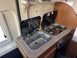 KARMANN Dexter 600 Solar+Wechselr+Markise+Sat TV+AHK