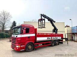 SCANIA R400 6x2 Baustoff + Hiab 166k Kran / 01/27 TÜV