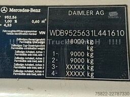 MERCEDES-BENZ Axor 1833 / 4X4 ALLRAD / 16m Atlas Kran