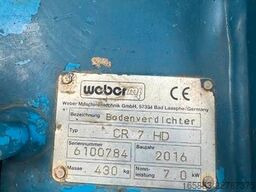 WEBER CR 7 Rüttelplatte 2.000 EUR