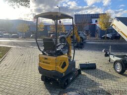 Berger Kraus Minibagger BK1000JS im Komplettpaket