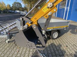 Berger Kraus Minibagger BK1000JS im Komplettpaket