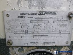 General Trailers Fuel tank alu 40 m3 / 7 comp