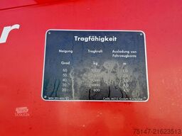 MERCEDES-BENZ LF 1313 (1113) Drehleiter METZ Korb Oldtimer H