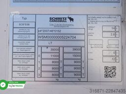 SCHMITZ CARGOBULL SKO Double Deck FP60 ThermoKing SLXi 300