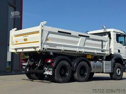 MAN TGS 33.480 6x4 BB Meiller 3-Seitenkipper Bordmatic