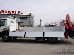 Mercedes-Benz Arocs 2633 flatbed truck / Crane FASSI