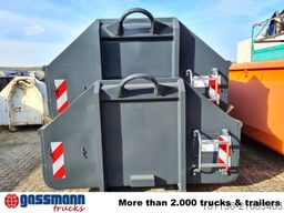  Abrollcontainer mit Klappe ca. 9 m³,