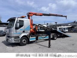 VOLVO FL 280 Abschlepp+Kran Schiebeplateau-Seilwinde