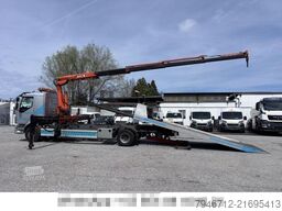 VOLVO FL 280 Abschlepp+Kran Schiebeplateau-Seilwinde