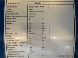 FG Wilson P400-3 - 400 kVA Open Genset - DPX-16017-O