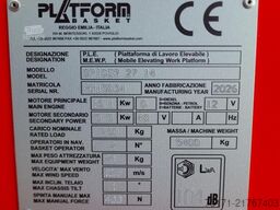 Platform Basket Spider 27.14 CE Declaration, Valid inspection, *Gu