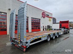 Alim Treyler Machine trailer 3 axles - Completely galva