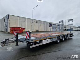Alim Treyler Machine trailer 3 axles - Completely galva