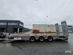 Alim Treyler Machine trailer 3 axles - Completely galva