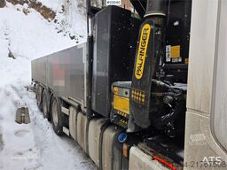 Scania R500 8x4 flatbed truck with 23 t/m Palfinger crane