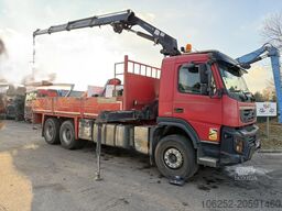 Volvo FMX 420 6X4 + CRANE HMF 1720 + winch + radio - ...
