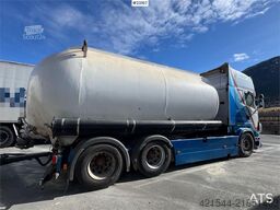 Scania R730 6x2 Tank Truck with Tank Trailer – Rear Tippi