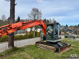 Hitachi ZX85US-3 Crawler Excavator with 3 buckets and grap