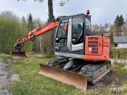 Hitachi ZX85US-3 Crawler Excavator with 3 buckets and grap