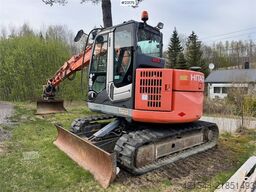 Hitachi ZX85US-3 Crawler Excavator with 3 buckets and grap