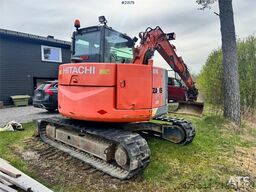 Hitachi ZX85US-3 Crawler Excavator with 3 buckets and grap