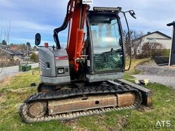 Hitachi ZX85US-3 Crawler Excavator with 3 buckets and grap