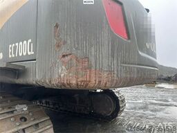 Volvo EC700CL crawler excavator w/ one bucket – Hydrauli
