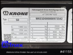KRONE SD, Tautliner Mega, Liftachse
