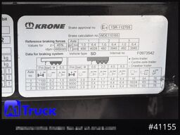 KRONE SD, Tautliner Mega, Liftachse