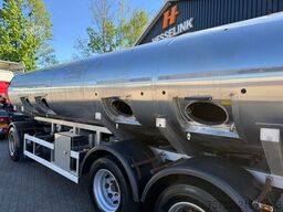 Magyar 3-AKSLET SLEPVOGN Skala RVS/INOX Melk/Milch/Mil...