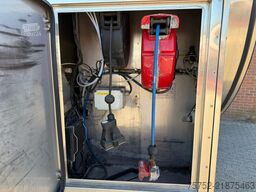 Magyar 3-AKSLET SLEPVOGN Skala RVS/INOX Melk/Milch/Mil...
