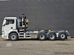 MAN TGS 35.470 8x4 / HMF 2243 Z KRAAN + HAAKARM