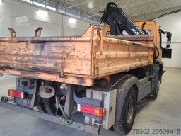 Mercedes-Benz 1318 AK Kipper Kran 4X4 deutsches Fahrze