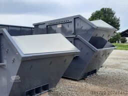 Decker Containerbau Absetzmulde 10 m³ Asymmetrisch offen