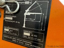 MERCEDES-BENZ VARIO 613 D Kasten 4 m Hochdach*KRAN
