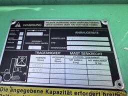 MITSUBISHI FD 35 Triplex Freihub Mast