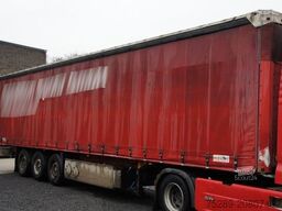 SCHMITZ CARGOBULL S01 Pritsche + Plane SAF-Achsen