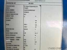 FG Wilson P1500P3 - 1.650 kVA Generator - DPX-12628