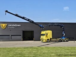 Scania S580 V8 / 8x4 / FASSI 115 t/m CRANE / RETARDER