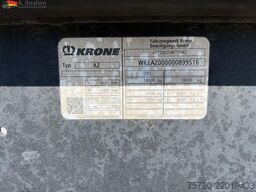 Krone AZ 18F Standard-Lafette BPW Achsen